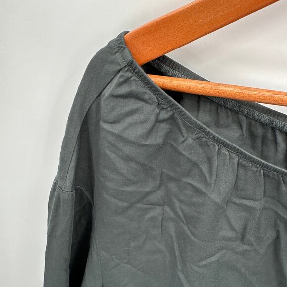 CLOTH & STONE NWT Luxe Satin One Shoulder Top // XS - Picture 8 of 13